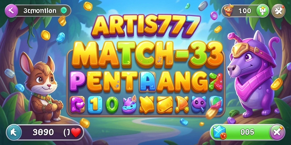Tampilan gameplay seru dan penuh warna dari ARTIS777.