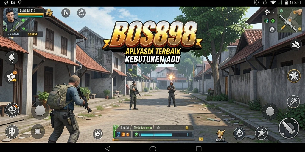 Screenshot utama BOS898 menunjukkan antarmuka yang intuitif dan fitur-fitur utama.