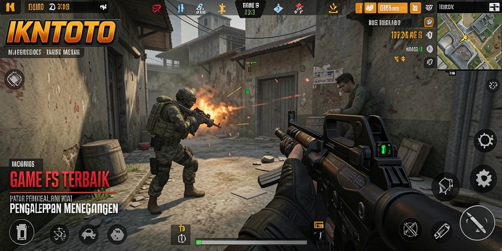 Screenshot gameplay <strong>IKNTOTO</strong> yang menampilkan aksi seru dan intens.