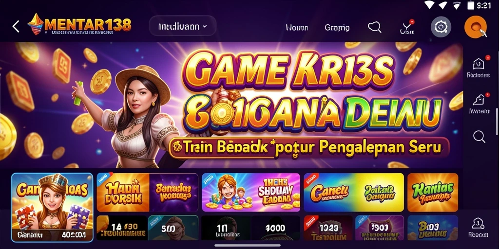 Gameplay kasino yang menarik dan seru di MENTARI138.