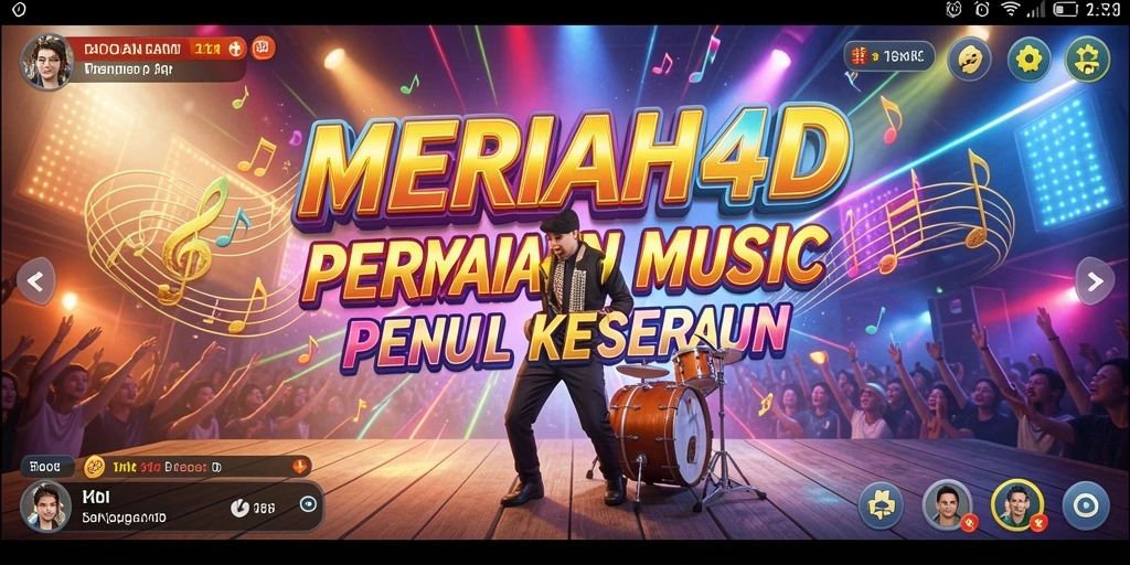 Screenshot gameplay MERIAH4D yang seru dan interaktif.