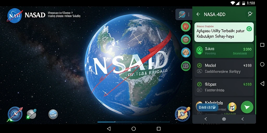 Tampilan utama <strong>NASA4D</strong> dengan fitur Utility yang memudahkan pengguna.