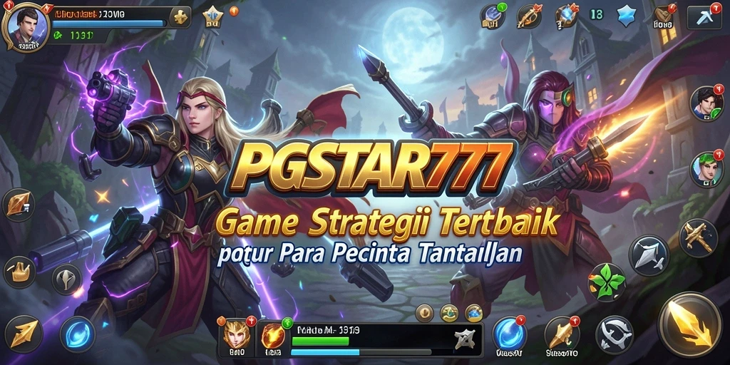 Tampilan gameplay PGSTAR777 dengan strategi yang menegangkan dan intens.