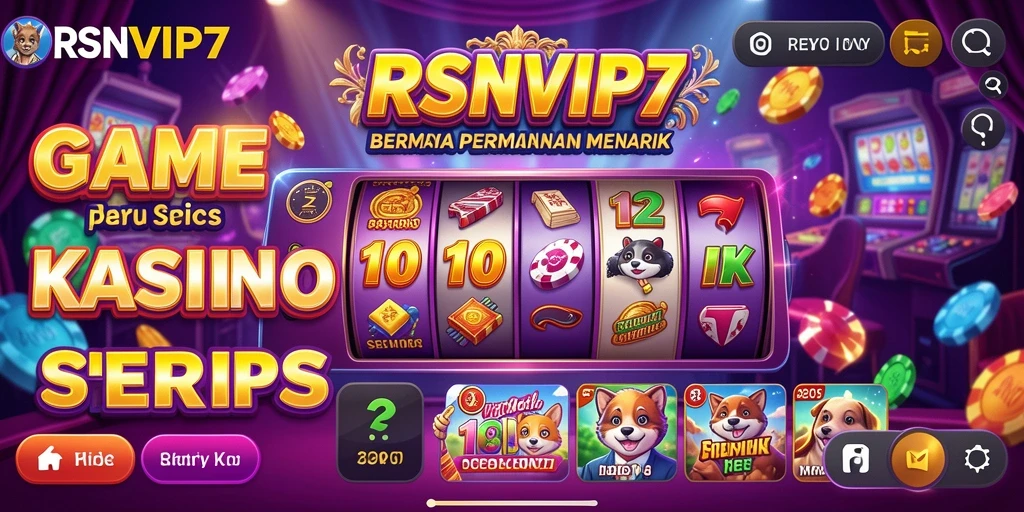 Screenshot gameplay RSNVIP7 menampilkan aksi seru di meja kasino.