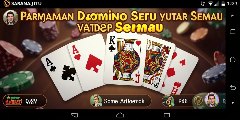 Tampilan gameplay SARANAJITU yang seru dan menantang.
